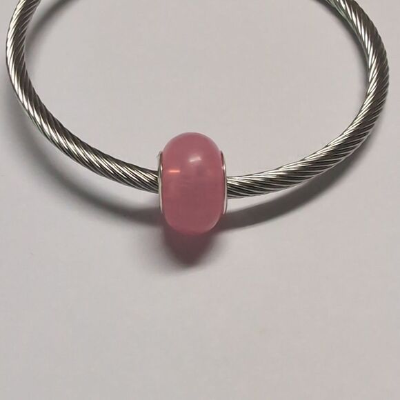 Pink‎ Charm for Pandora Style Bracelet - Picture 1 of 4